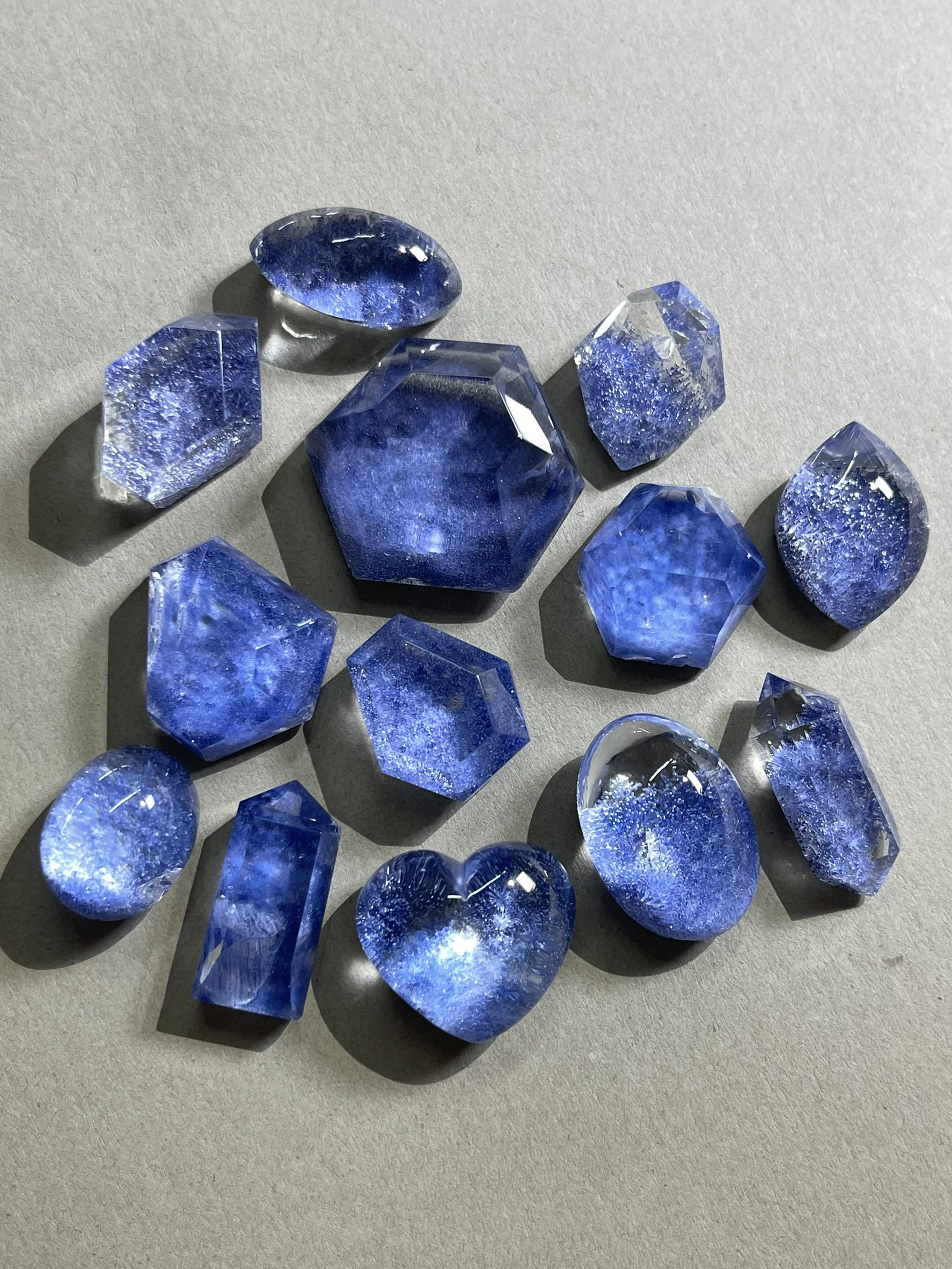 藍線石星空感天然紋理
