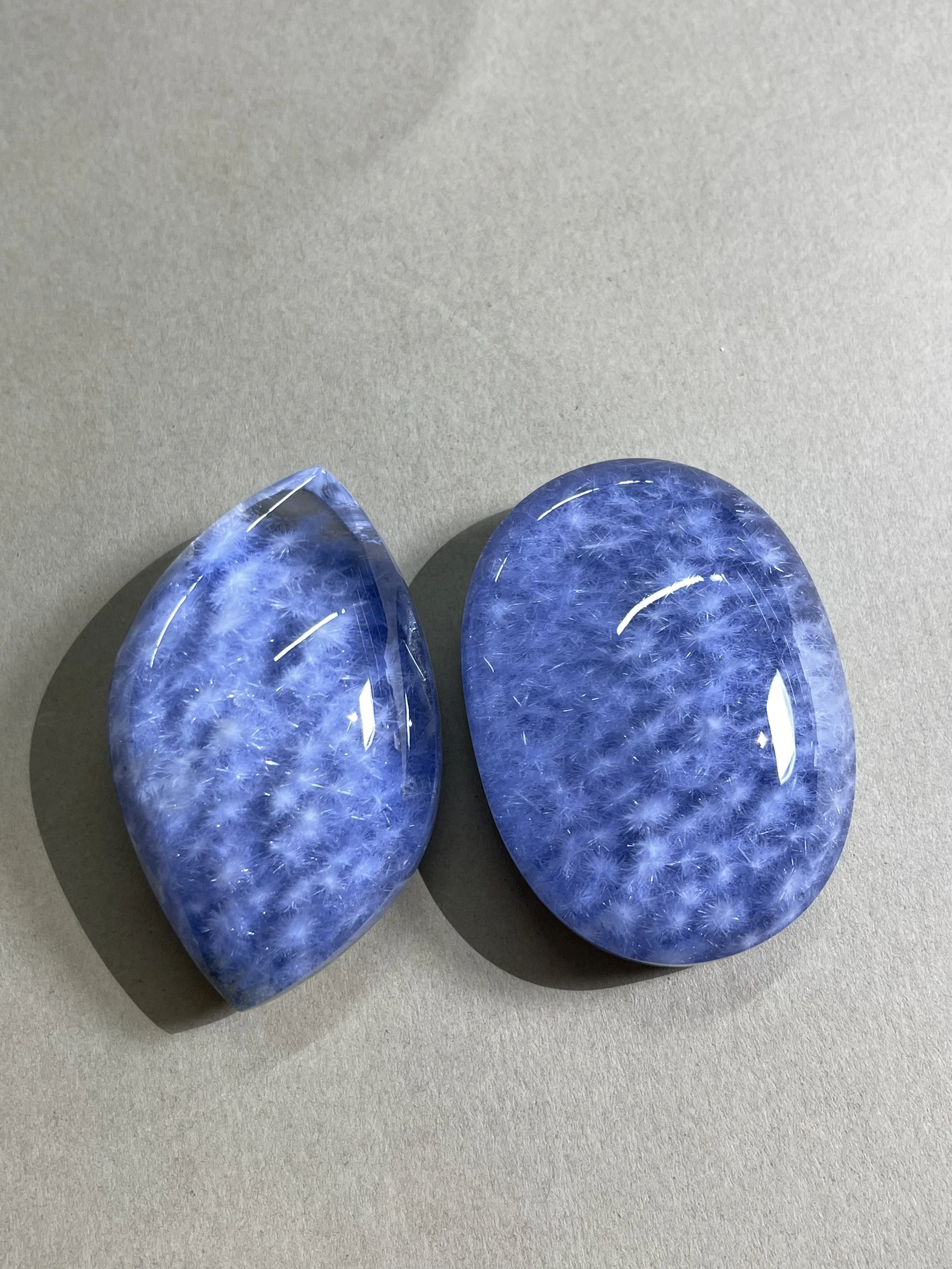 藍線石海膽花放射狀天然紋理
